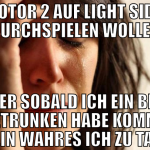 Kotor 2 auf Light side durchspielen wollen aber so