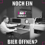 Noch ein Bier öffnen?