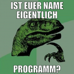 ist euer name eigentlich programm?