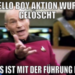 Zoello Boy aktion wurde gelöscht was ist mit der f