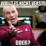 Ihr wollt es nicht verstehen oder?