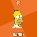 13 danke