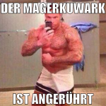 der magerkuwark ist angerührt