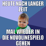 heute nach langer zeit mal wieder in die novolines