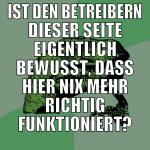 ist den betreibern dieser seite eigentlich bewußt,