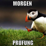 morgen  prüfung