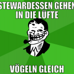 Stewardessen gehen in die Lüfte vögeln gleich