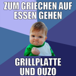 zum griechen auf essen gehen grillplatte und ouzo