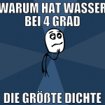 Warum hat wasser bei 4 grad die größte dichte