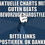 aktuelle charts mit guten beats (bevorzugt hardsty