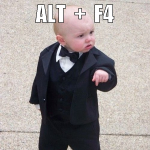 Alt  +  F4 nao