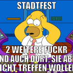Stadtfest 2 weitere Fuckr sind auch dort, sie aber