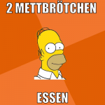 2 mettbrötchen  essen