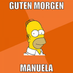 guten morgen manuela