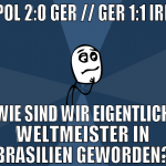 Pol 2:0 Ger // Ger 1:1 Irl wie sind wir eigentlich