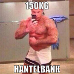 150kg hantelbank