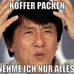 koffer packen was nehme ich nur alles mit?