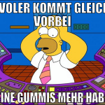 ivoler kommt gleich vorbei keine gummis mehr haben