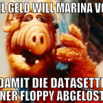 wieviel geld will marina von mir damit die dataset