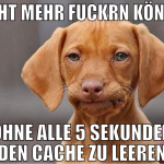 nicht mehr fuckrn können ohne alle 5 sekunden den 