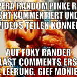 auf opera random pinke ränder wo nicht kommentiert