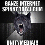 GANZE INTERNET SPINNT TOTAL RUM UNITYMEDIA!!!