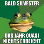 bald silvester das jahr quasi nichts erreicht