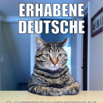 Erhabene Deutsche Schwarzmetall Tonkunst