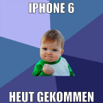 iphone 6 heut gekommen