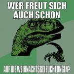 wer freut sich auch schon auf die weihnachtsbeleuc