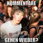 Kommentare gehen wieder?