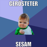 Gerösteter Sesam