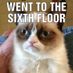 Went to the sixth floor It was awful