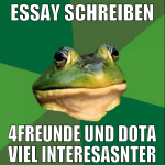 Essay schreiben 4freunde und Dota viel interesasnt