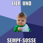 eier  und sempf-soße