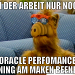 Bei der Arbeit nur noch Oracle Perfomance Tuning a