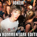 Joker  kann kommentare editieren
