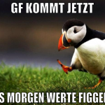 GF KOMMT JETZT BIS MORGEN WERTE FIGGERS