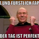 3 Bier und fürstlich Fappiert der tag ist perfekt