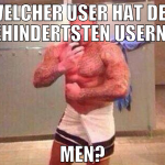 welcher user hat den behindertsten userna- men?