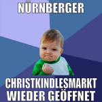 nürnberger christkindlesmarkt wieder geöffnet