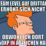 steam level auf drittacc erhöht sich nicht obwohl 