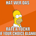 hat wer das  rate a fuckr of your choice blanko