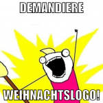 demandiere weihnachtslogo!