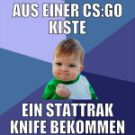 aus einer cs:go kiste ein stattrak knife bekommen