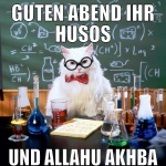 guten abend ihr husos und allahu akhba