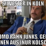 silvester in köln komd rahn junks, gebe euch einen
