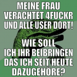 Meine Frau Verachtet 4Fuckr und alle User dort! Wi