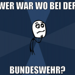 wer war wo bei der bundeswehr?