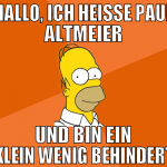 hallo, ich heisse paul altmeier und bin ein klein 